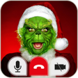 Green Grinch Video Call