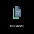 Programikonen: Open in OpenOffice