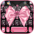 Programikonen: Luxury Pink Bow Keyboard …