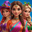 Programın simgesi: Girls Fashion: Dress Up G…