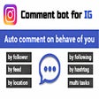 Comment bot for IG