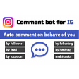Comment bot for IG