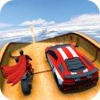 Icon of program: Superhero Car Stunt GT Ra…
