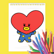 How to draw BT21 step by step easy drawing BT21