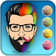 Programın simgesi: Mustache & Beard Color Ef…