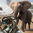 أيقونة البرنامج: Modern Sniper Jungle Hunt…