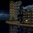 プログラムのアイコン：Night City 3D Screensaver