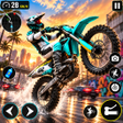 프로그램 아이콘: Moto Wheelie 3D - Bike Ga…