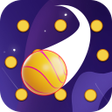 Icoon van programma: Plinko in the night sky