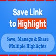 Save Link to Highlight icon
