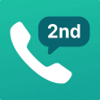 Icon of program: 2nd Line Phone Number  Ca…