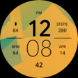 Icon of program: Yellow Green Fit Watch Fa…