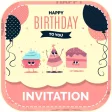 Birthday Invitation  Cards