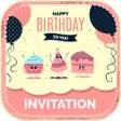 プログラムのアイコン：Birthday Invitation  Card…