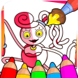 Huggy Coloring Mommy Playtime