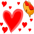 プログラムのアイコン：emoji love plus