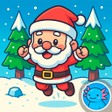 プログラムのアイコン：Kids Santa Jump