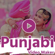 Ikona programu: Punjabi Lyrical Video Mak…