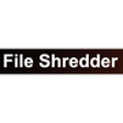 Icono de programa: File Shredder