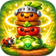 أيقونة البرنامج: Bravora: Veggie Merge Def…