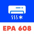 프로그램 아이콘: EPA 608 Exam Prep  HVAC T…