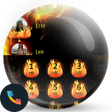 Programikonen: Theme Dialer Fire Flames