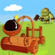 Crazy Catapult: shoot the monsters