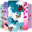 プログラムのアイコン：Butterflies Wallpaper Gir…