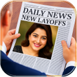 أيقونة البرنامج: News Paper Photo Frame