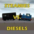 Train Friends: Steamies Vs. Diesels WIP