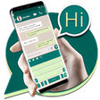 أيقونة البرنامج: Keyboard Theme for Whatsa…