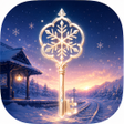 Ikona programu: 脱出ゲーム ゆきあかりのかぎ雪の駅 謎解き探索