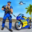 ไอคอนของโปรแกรม: Police Chase Moto Bike Ga…