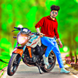 プログラムのアイコン：Bike photo editor: frames