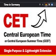 Icoon van programma: Time in Germany