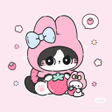 Ikon program: My Melody  Kuromi Wallpap…