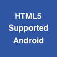 أيقونة البرنامج: HTML5 Supported for Andro…