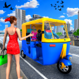 程序图标：City Rickshaw Game: Car G…