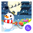 Programikonen: Merry Christmas Cute Snow…