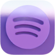 ไอคอนของโปรแกรม: purple spotify