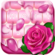 Programikonen: Pink Rose Keyboard Themes