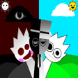 Иконка программы: Sprunki Cute Music vs Hor…