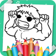 程序图标：Cute Superhero Coloring P…