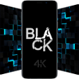 Ícone do programa: Black Wallpapers - 4K Dar…