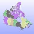 ไอคอนของโปรแกรม: Canada Map Quiz
