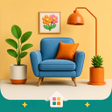 ไอคอนของโปรแกรม: AIDecor: Home AI Room Pla…