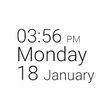 Programikonen: Clock Widget
