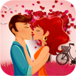 Ikon program: Romantic Stickers for Wha…