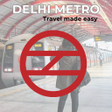 プログラムのアイコン：Delhi Metro map fare time…