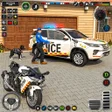 Programikonen: Police Prado Driving Car …
